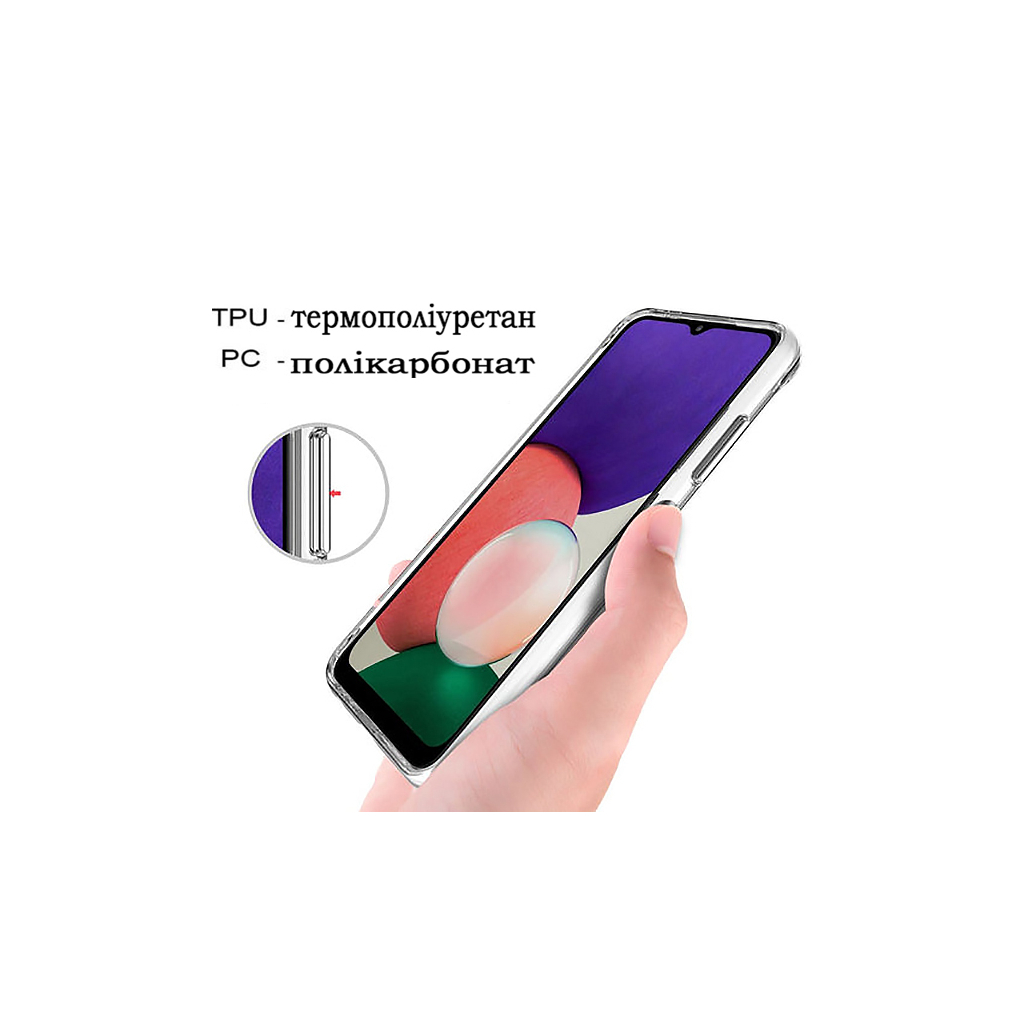Чохол до мобільного телефона BeCover Space Case Samsung Galaxy S22 Plus SM-S906 Transparancy (708589) - зображення 4