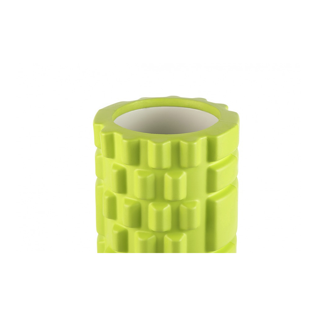 Масажний ролик PowerPlay 4025 Massage Roller 33x14см Зелений (PP_4025_Green) - зображення 3