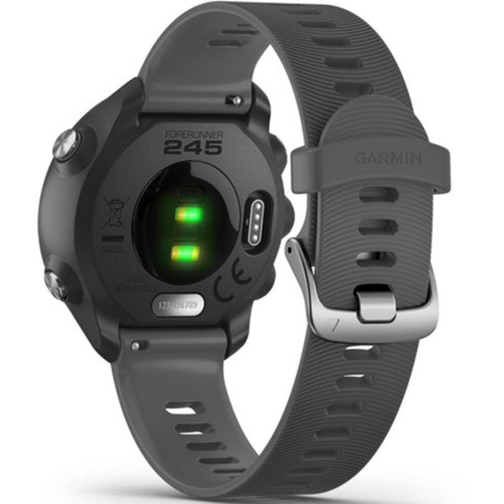 Смарт-годинник Garmin Forerunner 245 Black/Gray (010-02120-10/44/45) - зображення 6