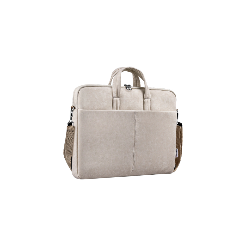 Сумка для ноутбука Defender 15.6" Solid PU beige (26126) - зображення 1