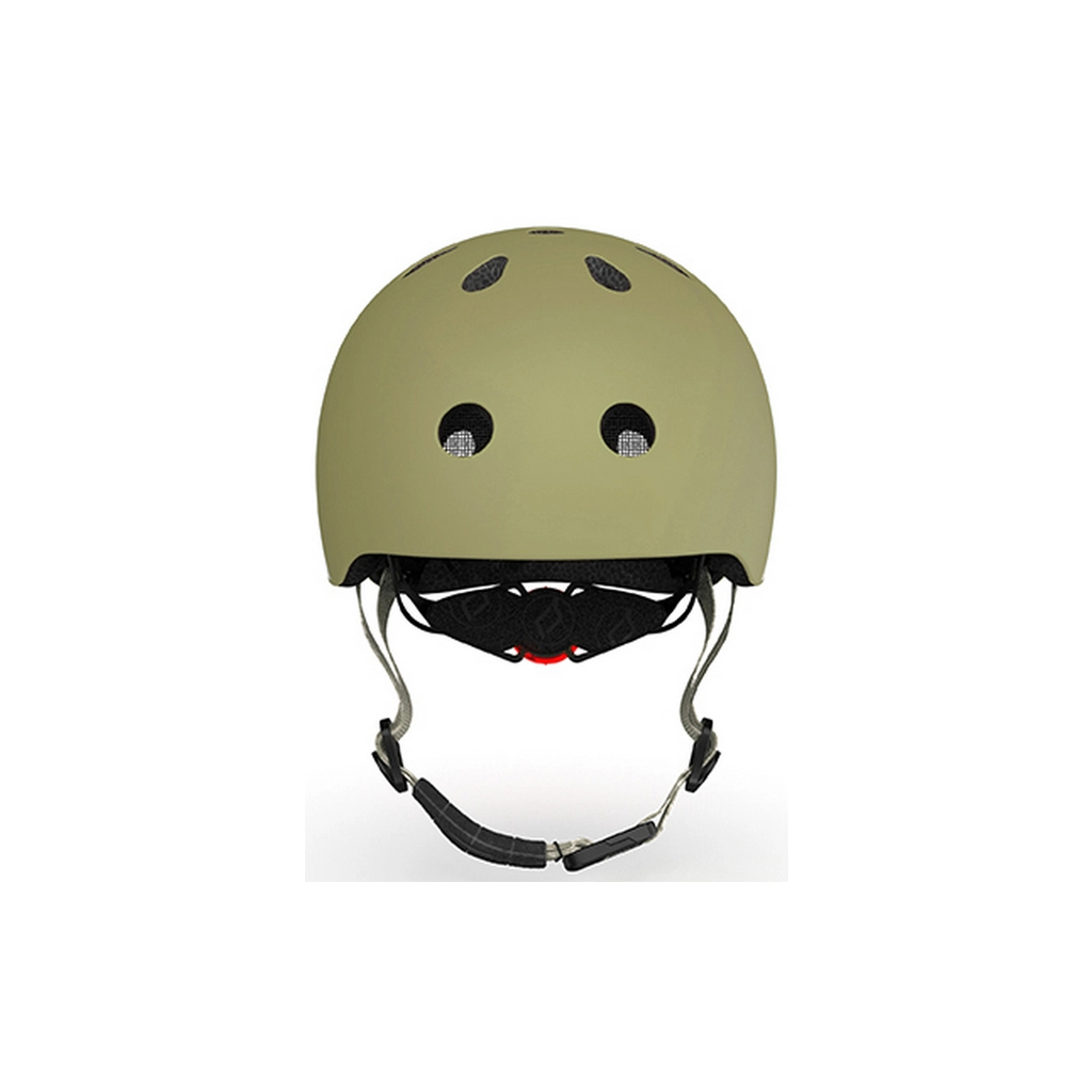 Шолом Scoot&Ride оливковий з ліхтариком 45-51см (SR-181206-OLIVE) - изображение 3