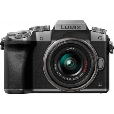 Цифровий фотоапарат Panasonic DMC-G7 Kit 14-42mm Silver (DMC-G7KEE-S) - зображення 2