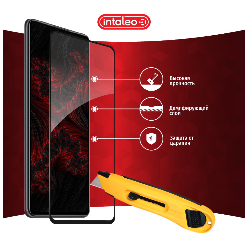 Скло захисне Intaleo Full Glue Xiaomi Mi 11T Black (1283126518768) - зображення 4