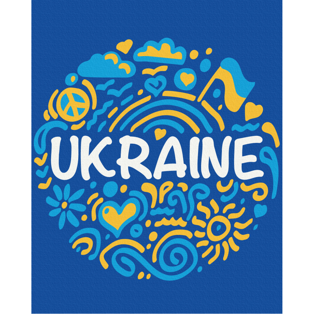 Картина по номерам ZiBi Код нації 40*50 см (ZB.64084) - зображення 1