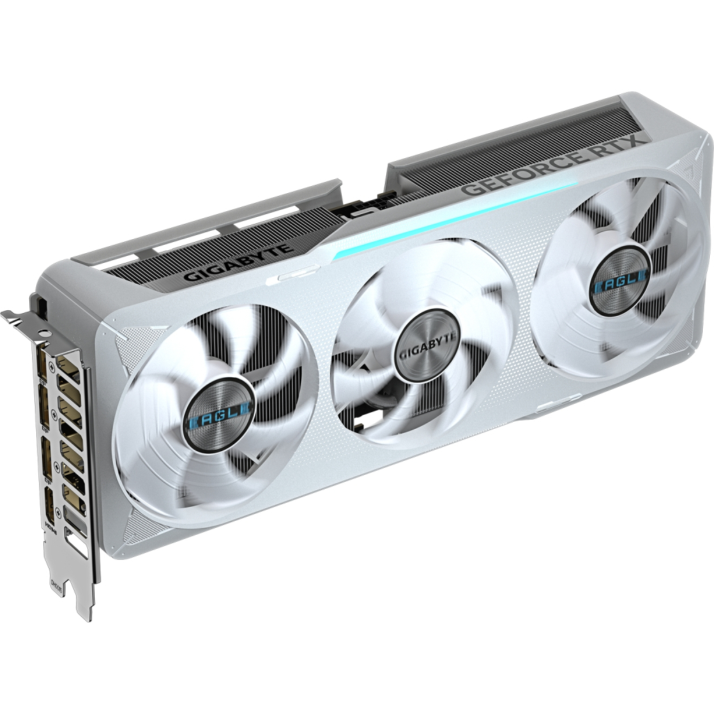 Відеокарта GIGABYTE GeForce RTX5070 12Gb EAGLE OC ICE SFF (GV-N5070EAGLEOC ICE-12GD) - зображення 4