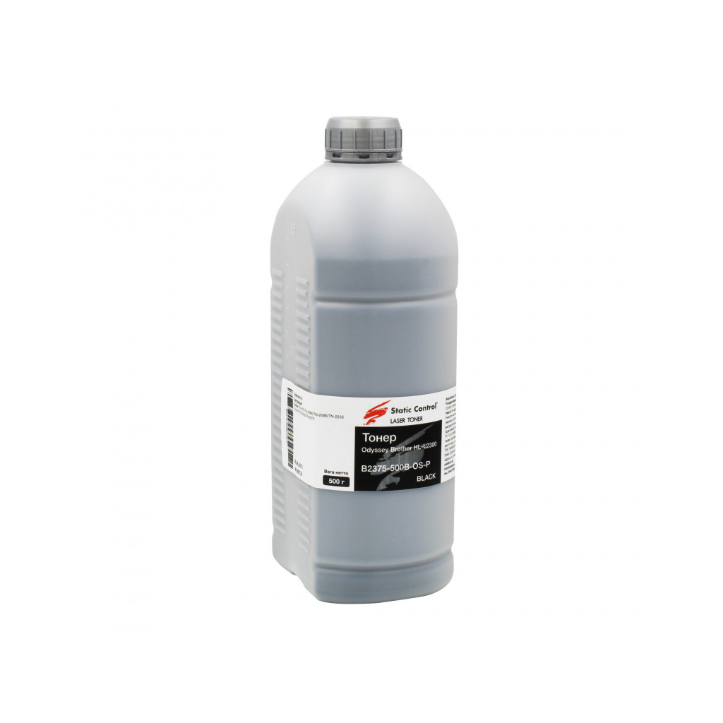 Тонер Static Control Brother HL-L2300 500г фасування (B2375-500B-OS-P) - зображення 1