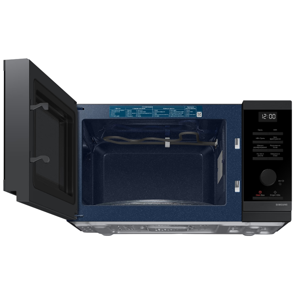 Мікрохвильова піч Samsung MG 23 DG 4524AGUA (MG23DG4524AGUA) - зображення 8