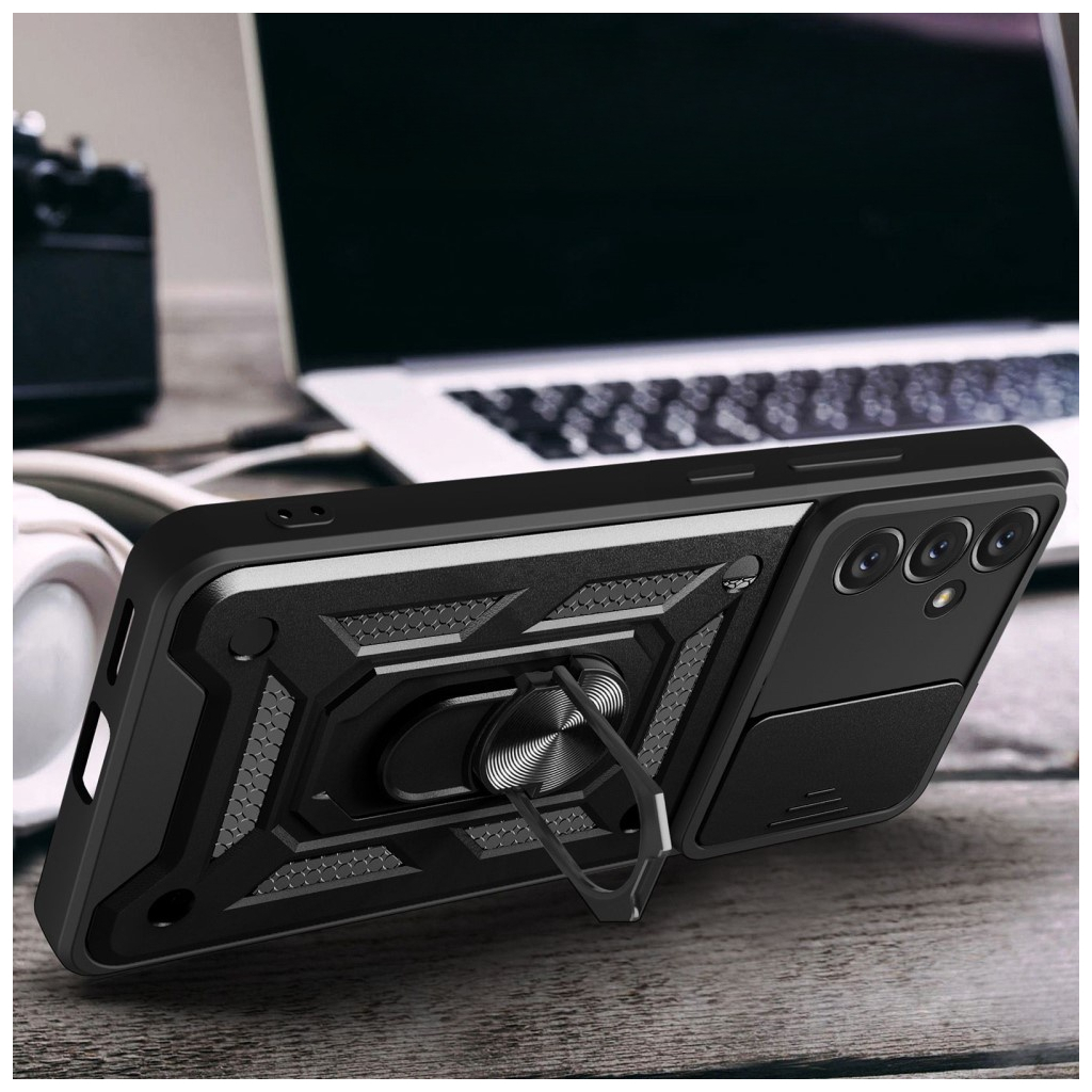 Чохол до мобільного телефона BeCover Military Samsung Galaxy A14 4G SM-A145/A14 5G SM-A146 Black (709145) - зображення 4