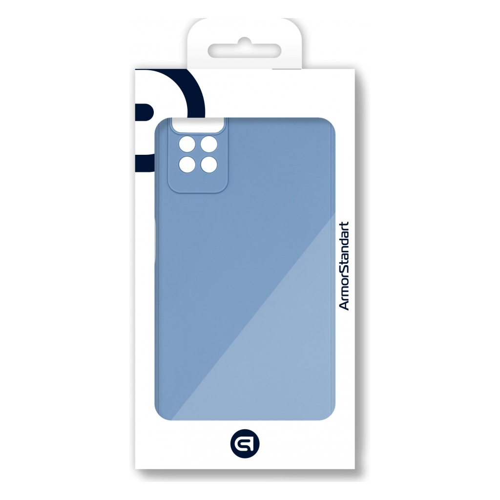 Чохол до мобільного телефона Armorstandart Matte Slim Fit Xiaomi Redmi Note 12 Pro 4G Camera cover Light Blue (ARM69081) - зображення 2