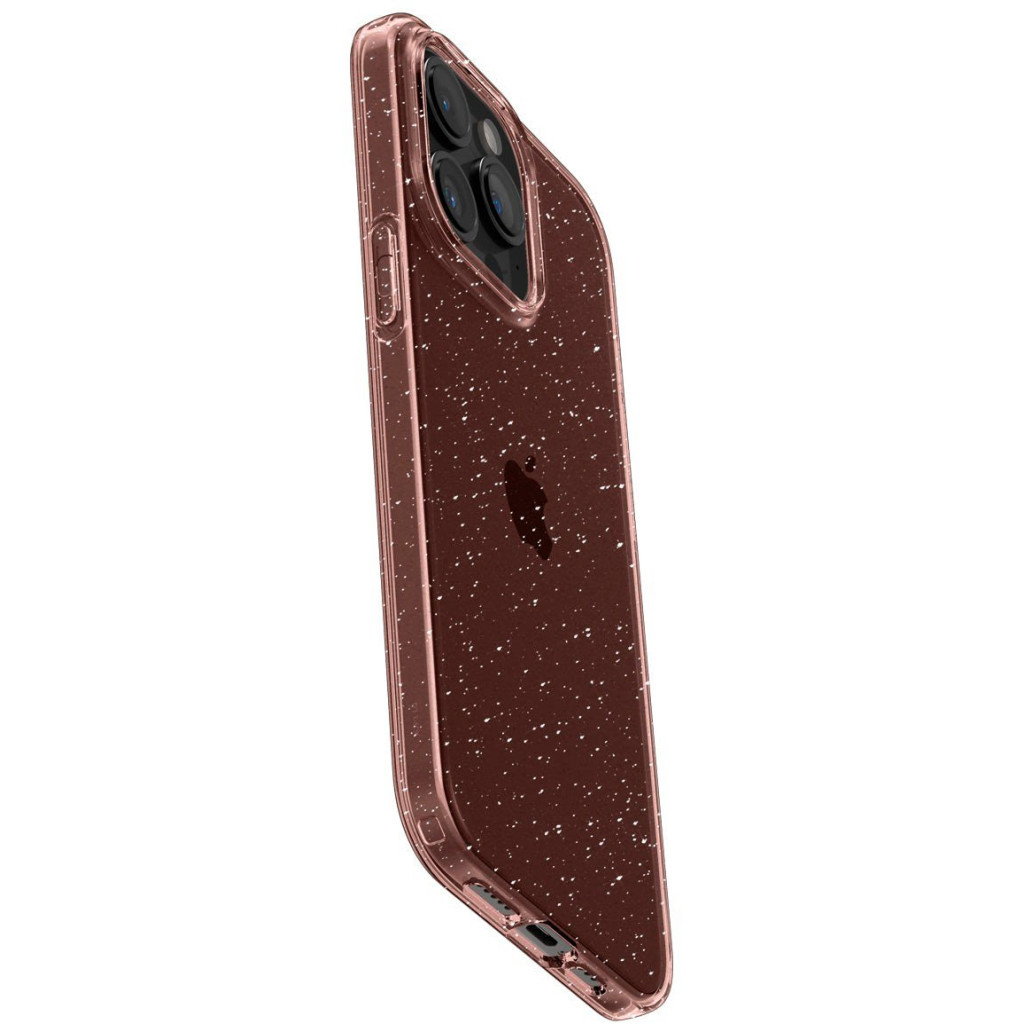 Чохол до мобільного телефона Spigen Apple iPhone 15 Pro Liquid Crystal Glitter Rose Quartz (ACS06702) - изображение 5