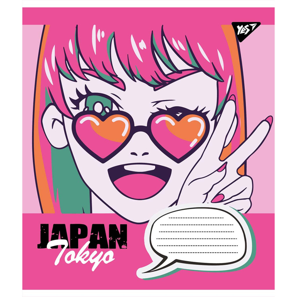 Зошит Yes А5 Japan Tokyo 12 аркушів, лінія (766288) - зображення 5
