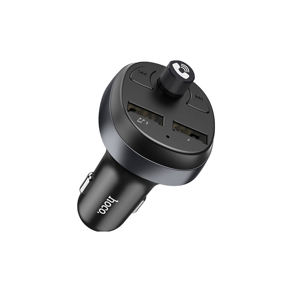 FM модулятор HOCO E41, Black, Box (E41) - изображение 3