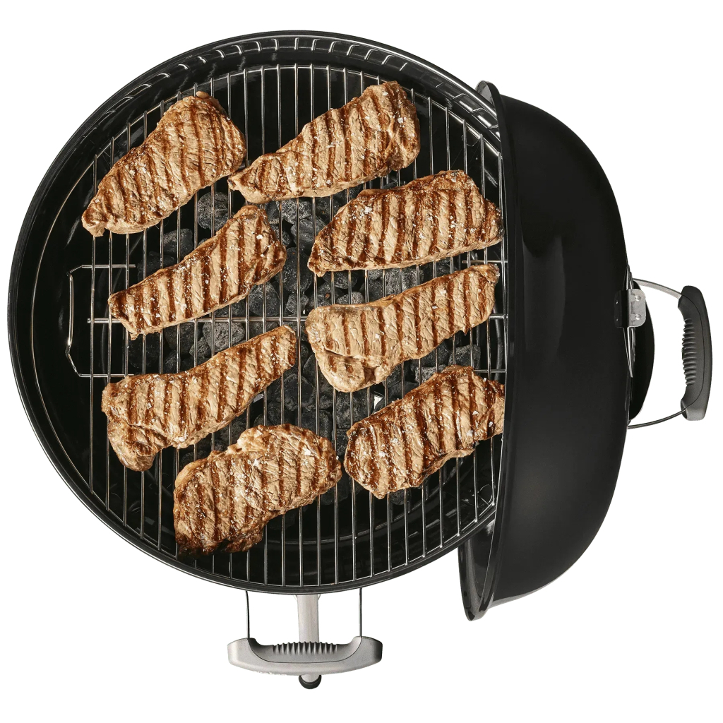 Гриль-барбекю Weber Compact Kettle 57 см Black (1321004) - зображення 5