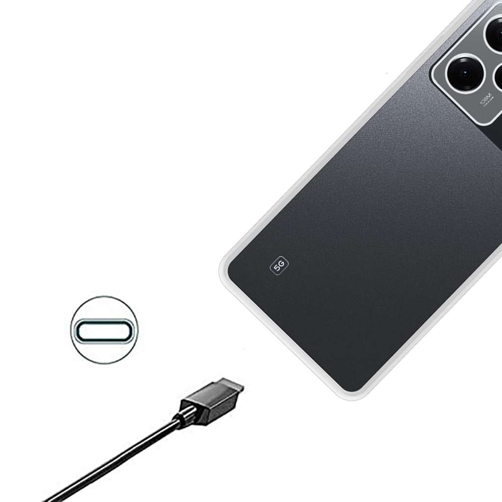 Чохол до мобільного телефона BeCover Xiaomi Redmi Note 12 Pro 5G Transparancy (708813) - зображення 4