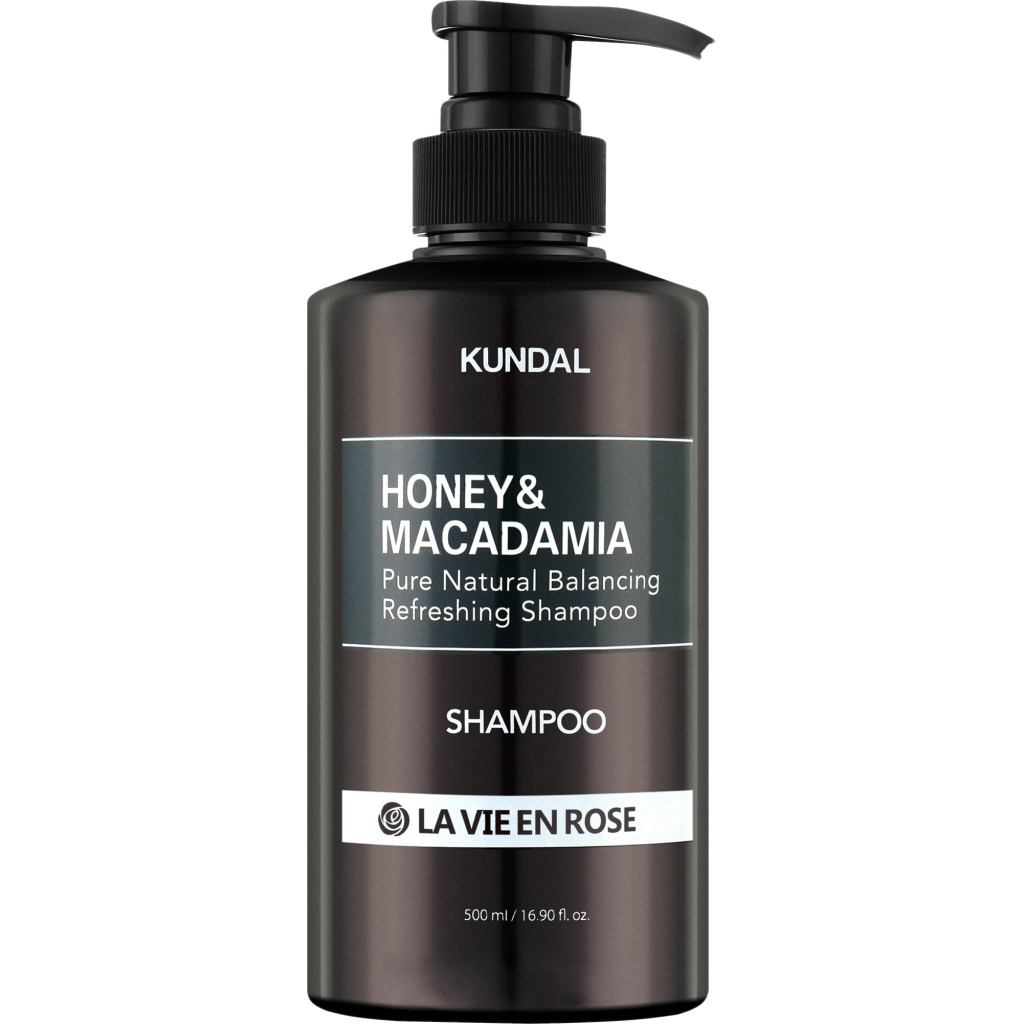 Шампунь Kundal Honey & Macadamia Nature Shampoo La Vie En Rose 500 мл (8809693251711) - зображення 1