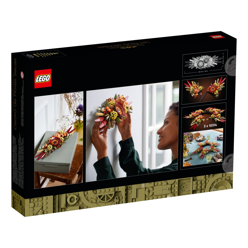 Конструктор LEGO Icons Ікебана з сухоцвітів 812 деталей (10314) - зображення 9