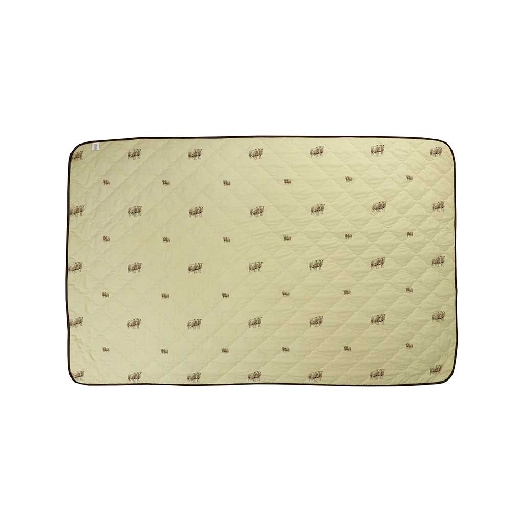 Ковдра Руно Вовняна Sheep в мікрофібрі полегшене 140х205 см (321.52ШКУ_Sheep) - зображення 2