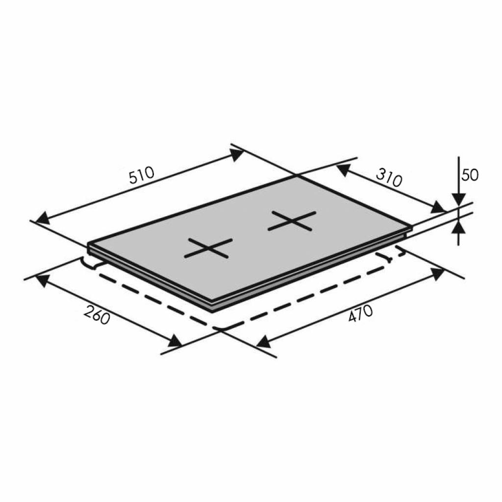 Варочна поверхня Ventolux HG 320 CEST (X) 7 - зображення 7