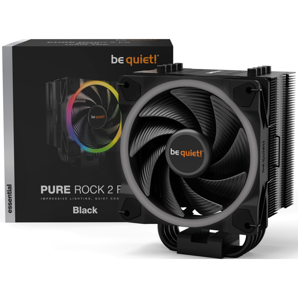 Кулер до процесора Be quiet! PURE ROCK 2 FX Black (BK033) - зображення 6