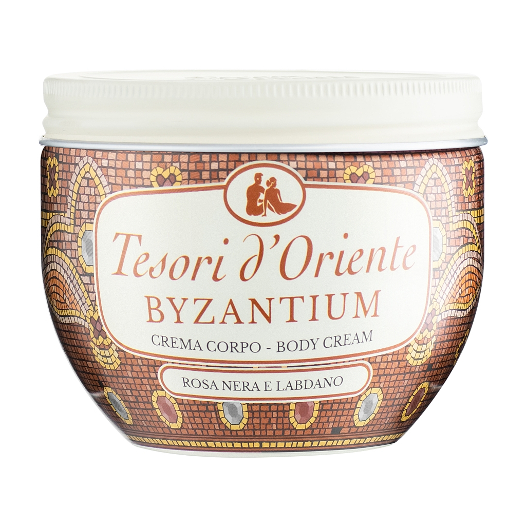 Крем для тіла Tesori d'Oriente парфумований Візантія Чорна троянда та Лабданум 300 мл (8008970045726) - зображення 1