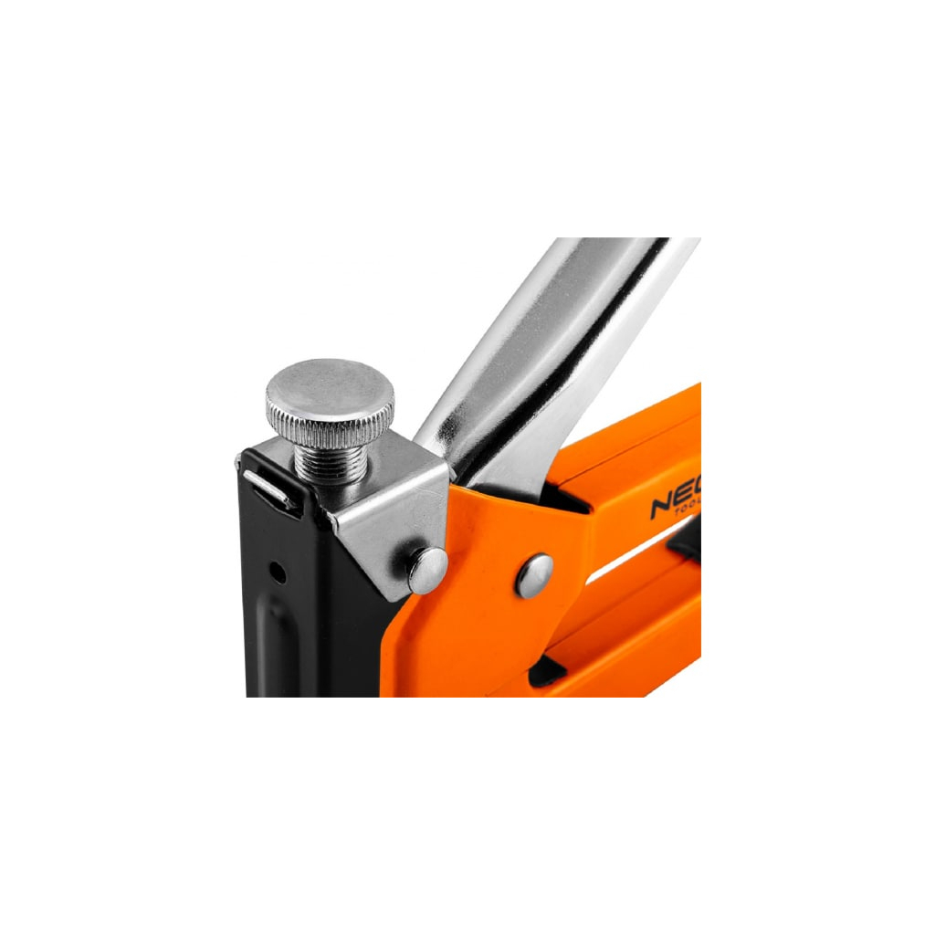 Степлер будівельний Neo Tools 4-14 мм, тип скоб J/53, регулювання забивання скоб (16-032) - зображення 4
