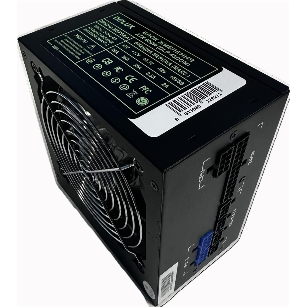 Блок живлення Delux 450W (DLP-45DGM) - зображення 5