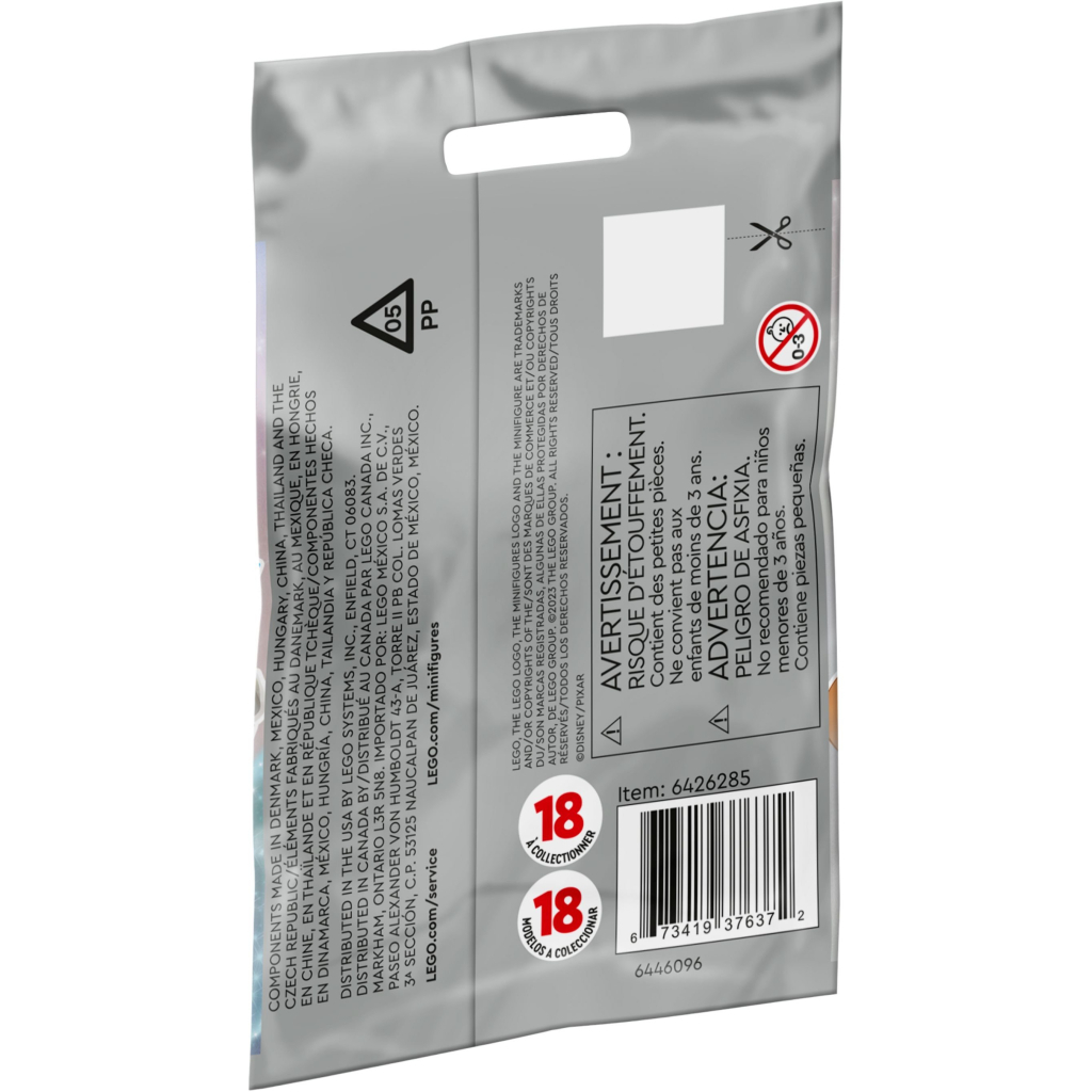 Конструктор LEGO Minifigures Disney 100, 8 деталей (71038) - зображення 5