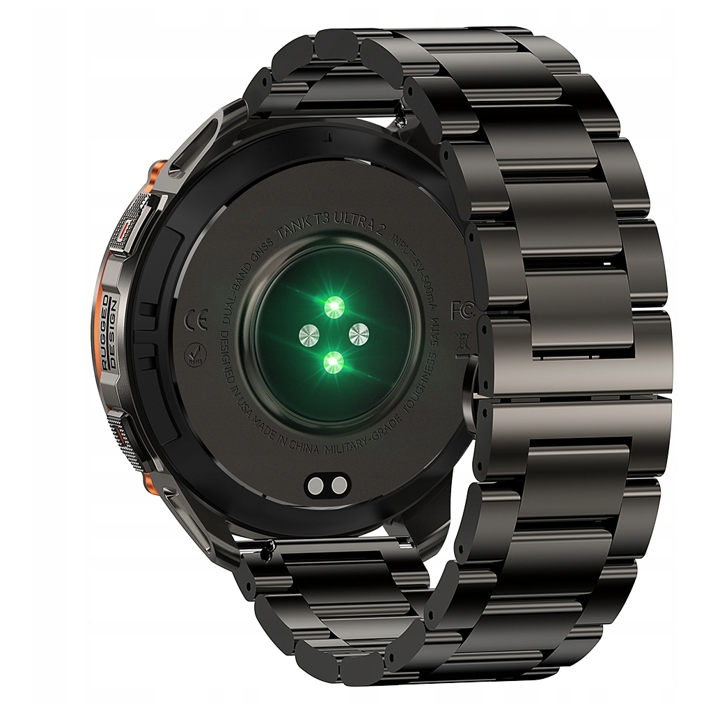 Смарт-годинник KOSPET Tank T3 ULTRA 2 SE BLACK (6974958251170) - зображення 5
