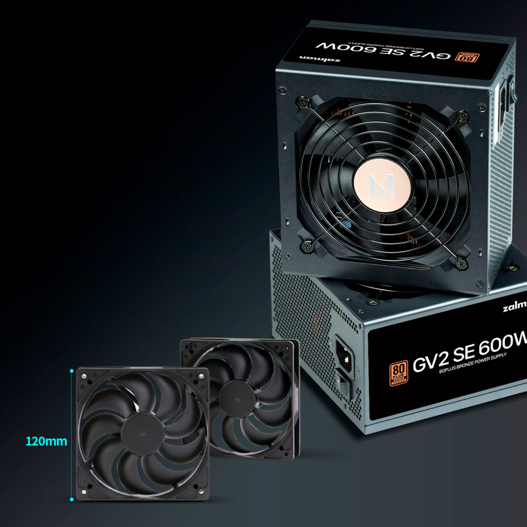 Блок живлення Zalman 600W (ZM600-GV2SE) - зображення 9