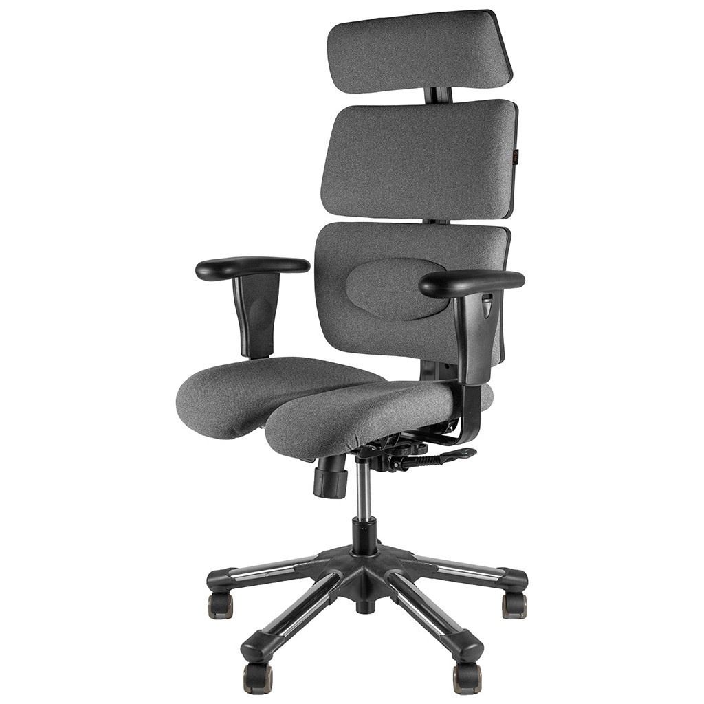 Офісне крісло Barsky Hara Doctor grey BHD-03 (BHD-03) - зображення 1