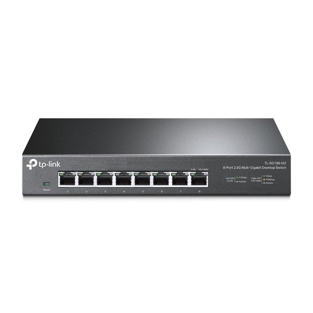 Комутатор мережевий TP-Link TL-SG108-M2 - зображення 1
