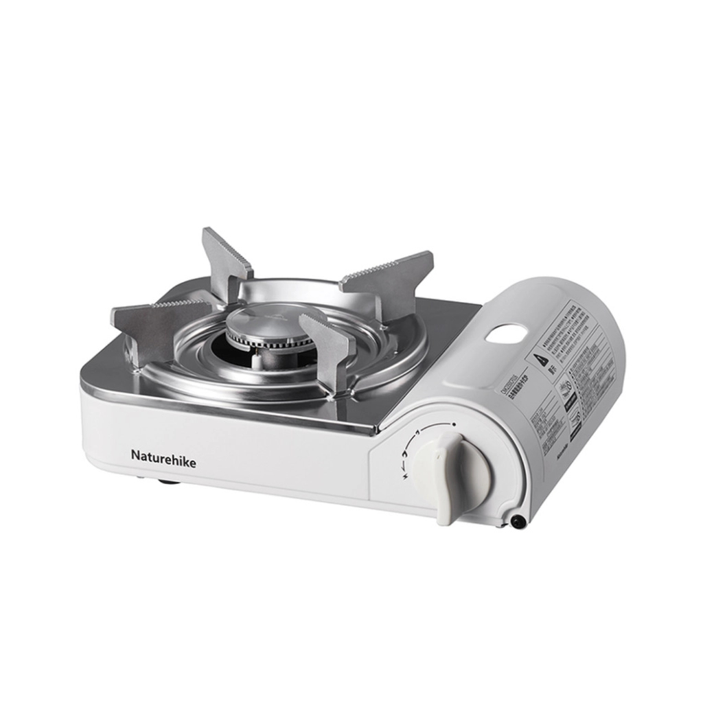 Портативна газова плитка Naturehike CNK2350CF016, біла (6927595754627) - зображення 1
