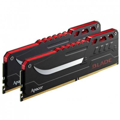 Модуль пам'яті для комп'ютера DDR4 16GB (2x8GB) 2800 MHz BLADE Series Apacer (EK.16GAW.GFBK2) - зображення 2
