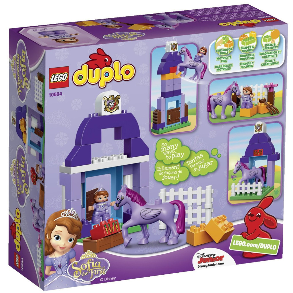 Конструктор LEGO Duplo IP Софії Прекрасна королівська стайня (10594) - зображення 11