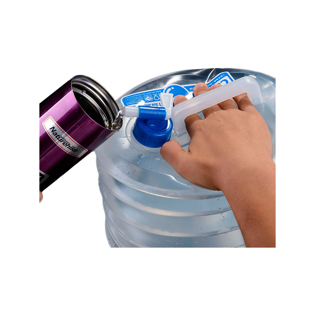 Каністра для води Naturehike LDPE4 NH14S002-T 10л (6927595721827) - зображення 2