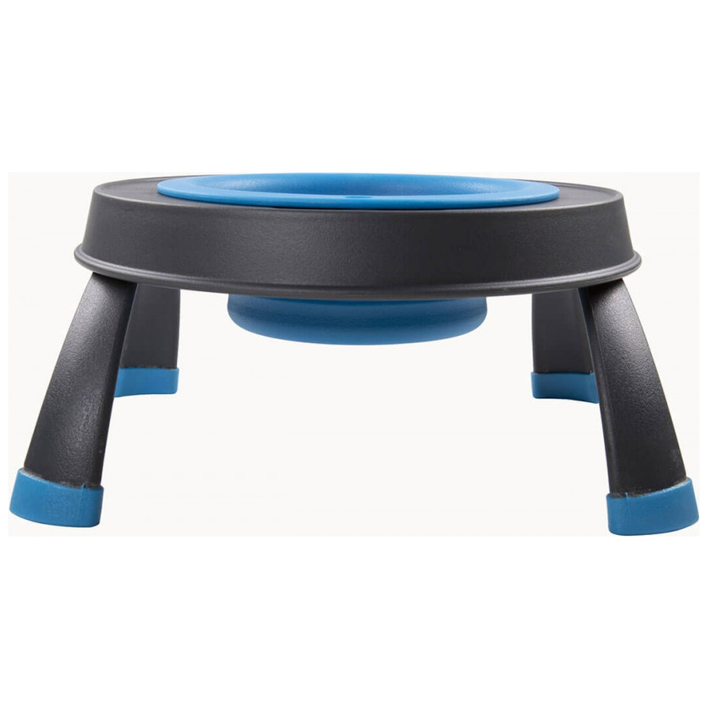 Посуд для собак Dexas Миска одинарна на складній підставці-мала 360 мл блакитна (0084297306939) - зображення 2