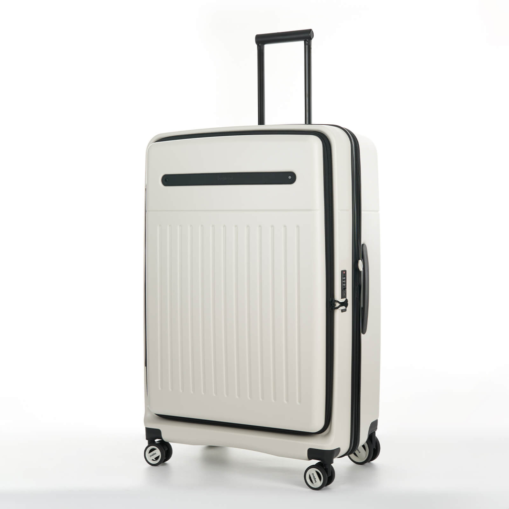 Валіза Bagland велика 96 л біла (1140521763) - зображення 2