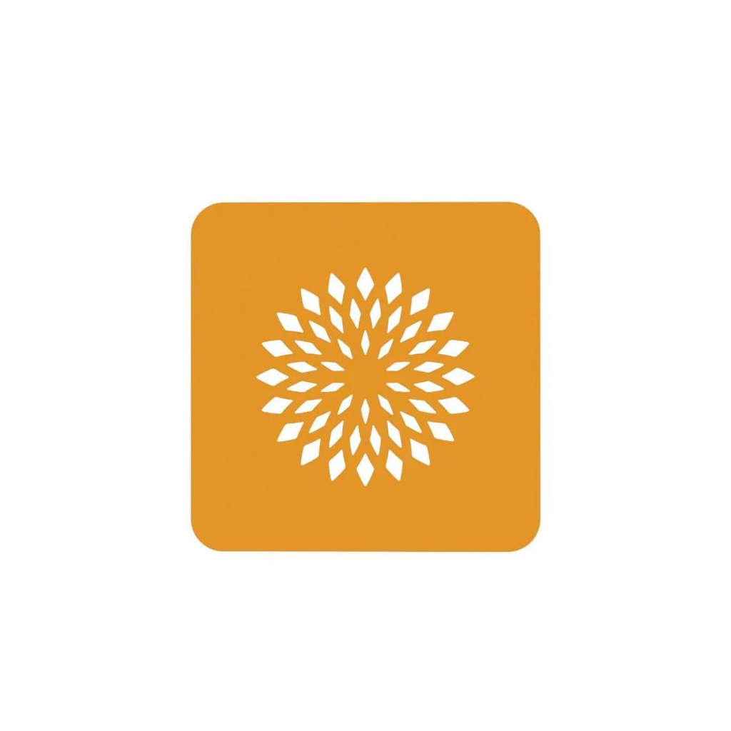 Кондитерський килимок Silikomart для декорування "Квітка лотоса" d 100 мм 2 шт (STENCIL FIORE DI LOTO) - изображение 1