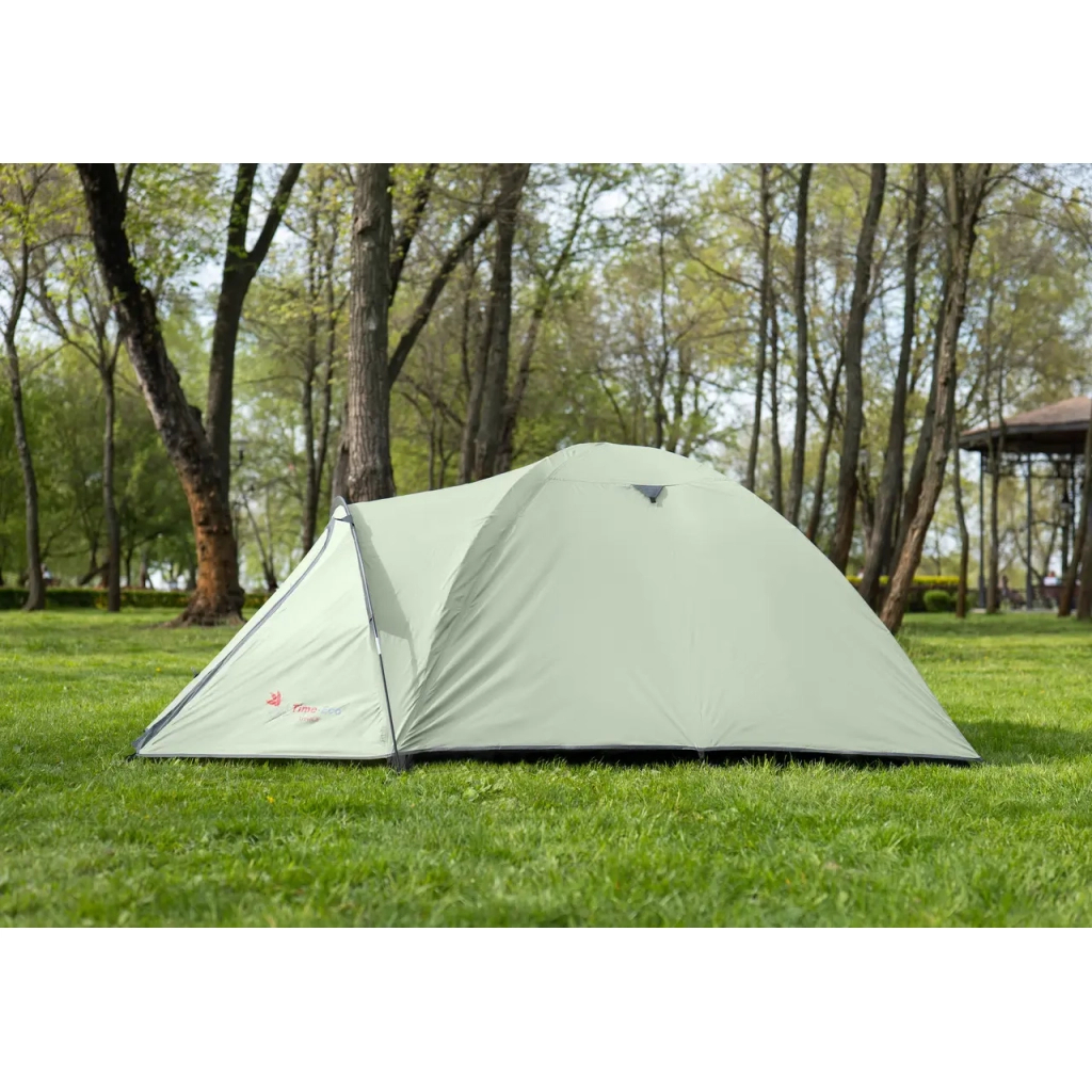 Намет Time Eco Travel-3 світлий хакі (4001831143160_2) - зображення 4