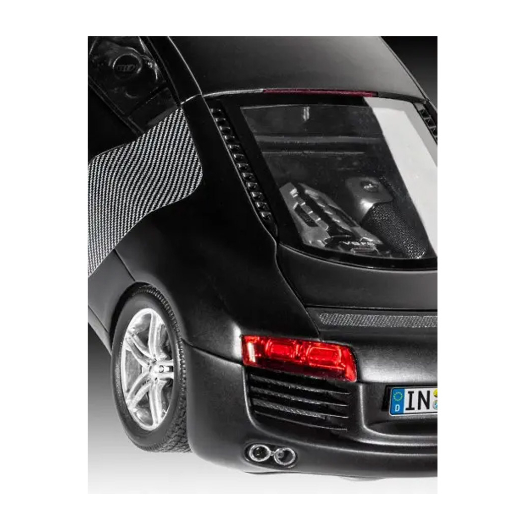 Збірна модель Revell Набір автомобіль Audi R8 рівень 4 масштаб 1:24 (RVL-67057) - зображення 4