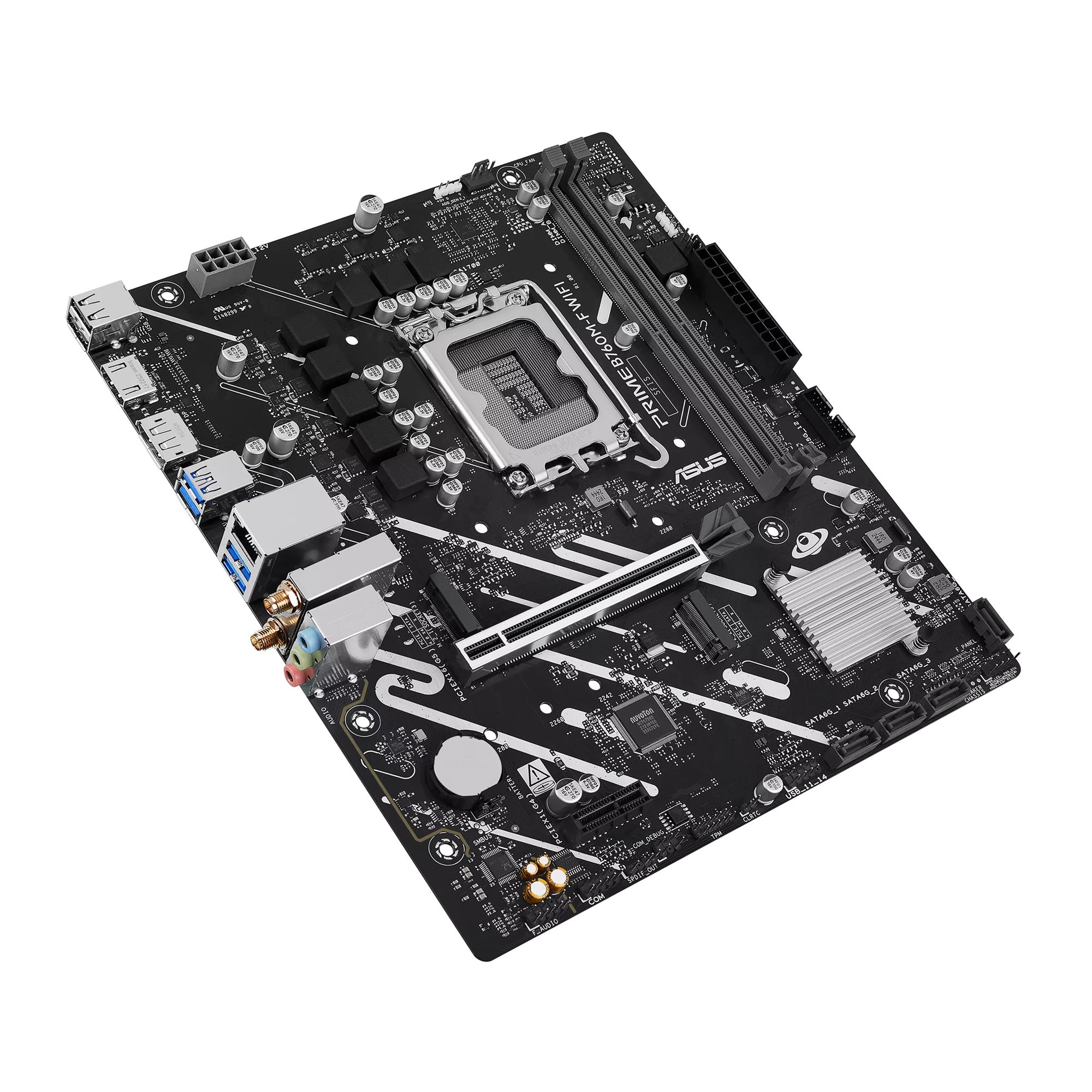 Материнська плата Asus Prime B760M-F WiFi Socket 1700 - picture 5