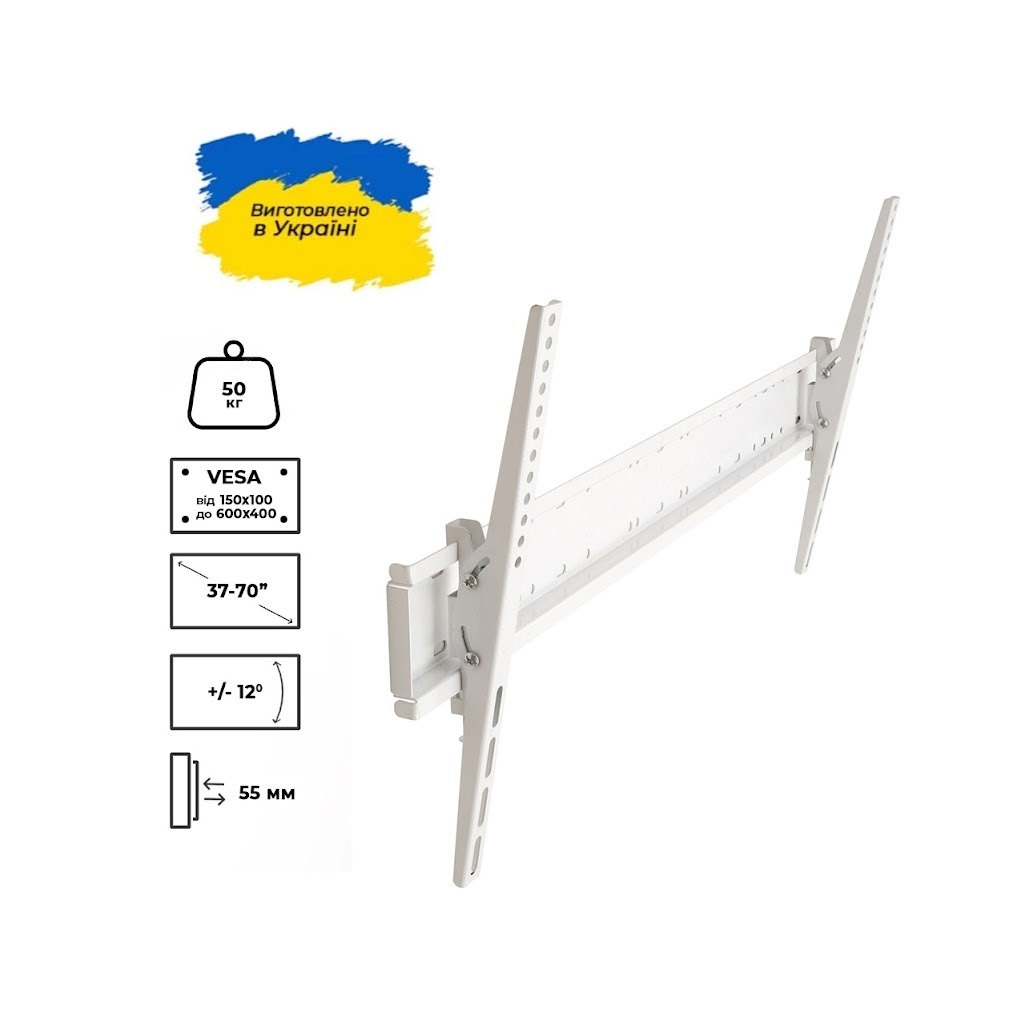 Кронштейн Sector TV60T White - зображення 1