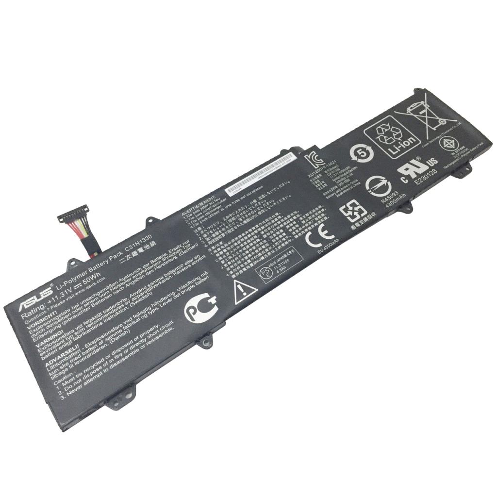 Акумулятор до ноутбука ASUS UX32LA C31N1330, 4300mAh (50Wh), 6cell, 11.31V, Li-Pol, черн (A47297) - зображення 1
