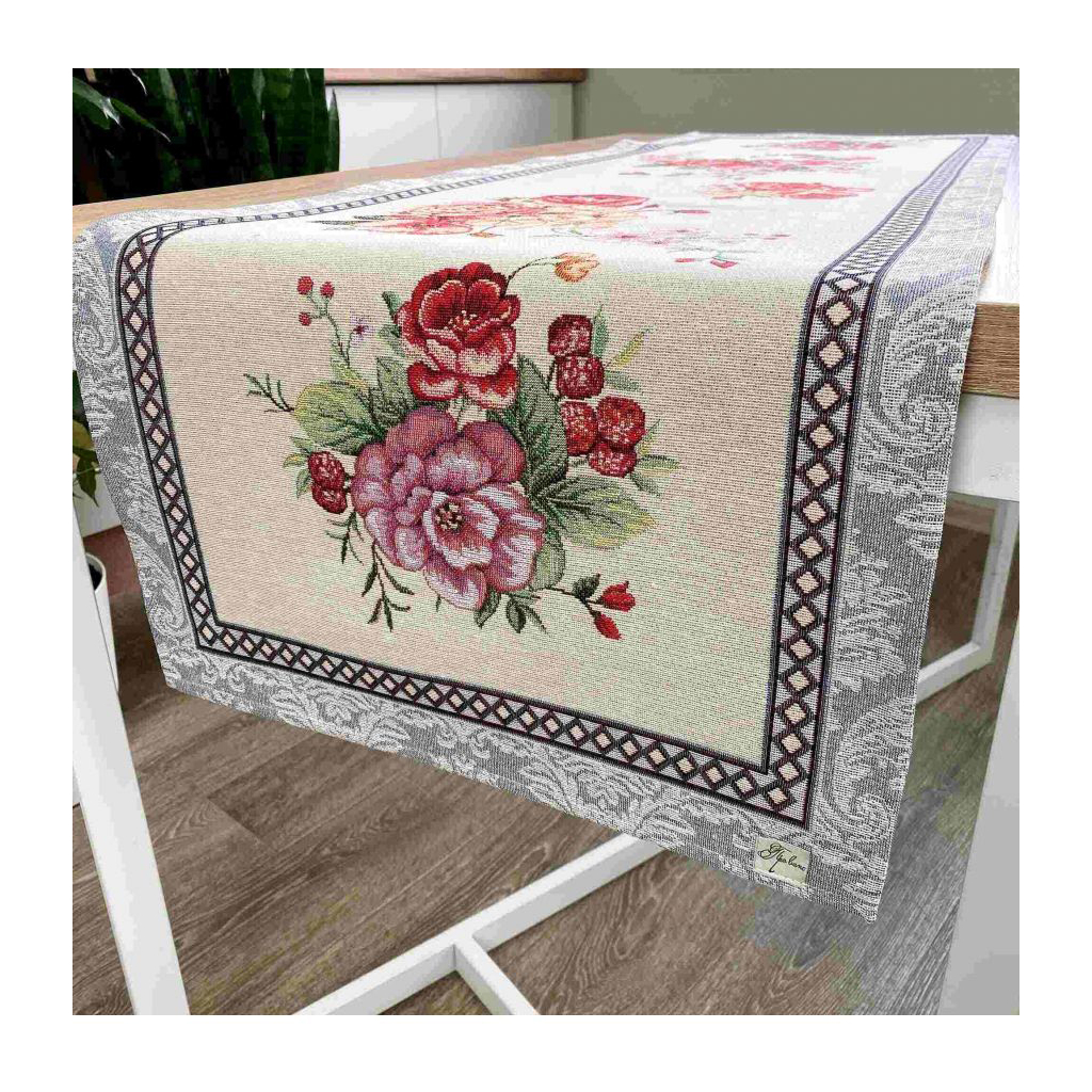 Доріжка на стіл Прованс гобеленова Manila 40х140 см (21664) - зображення 3