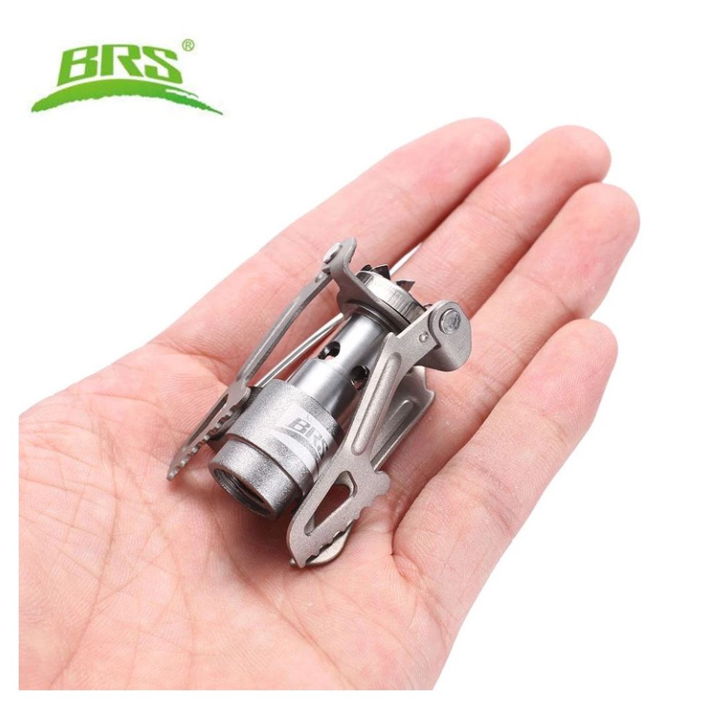 Пальник BRS Набір BRS-3000T титановий + балон різьбовий бутановий Quest, 450гр (BRS-3000TQ-G450) - picture 4