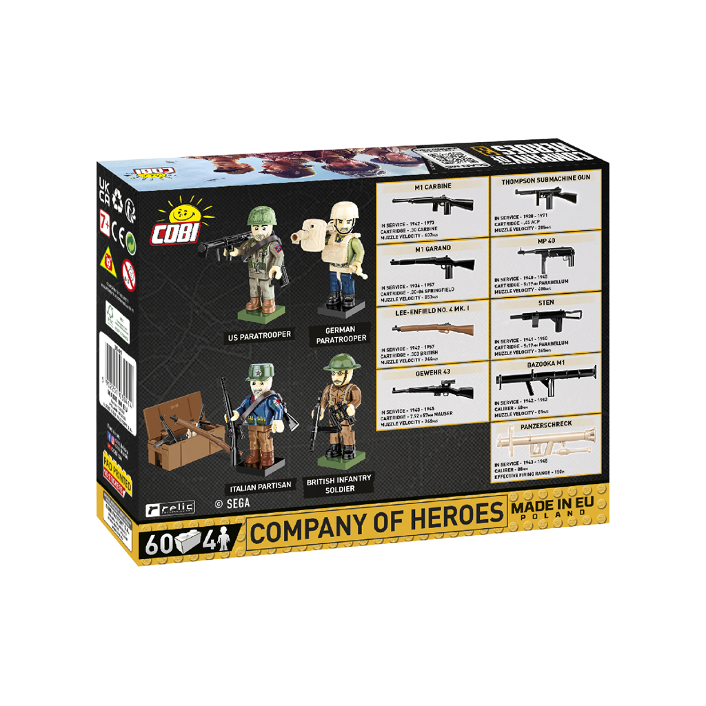 Конструктор Cobi Company of Heroes 3 Компанія героїв, 60 деталей (COBI-3041) - зображення 3