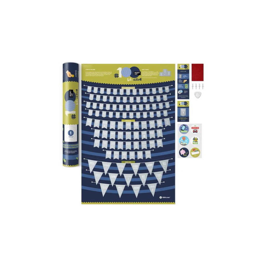 Скретч постер 1DEA.me 100 Справ Bucket List LIFE edition (13017) - изображение 6