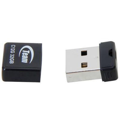 USB флеш накопичувач Team 32GB C12G Black USB 2.0 (TC12G32GB01) - зображення 3
