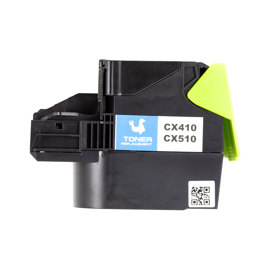 Картридж PowerPlant Lexmark CX310/CX410/CX510 CY чип (PP-TFL274C) - изображение 1