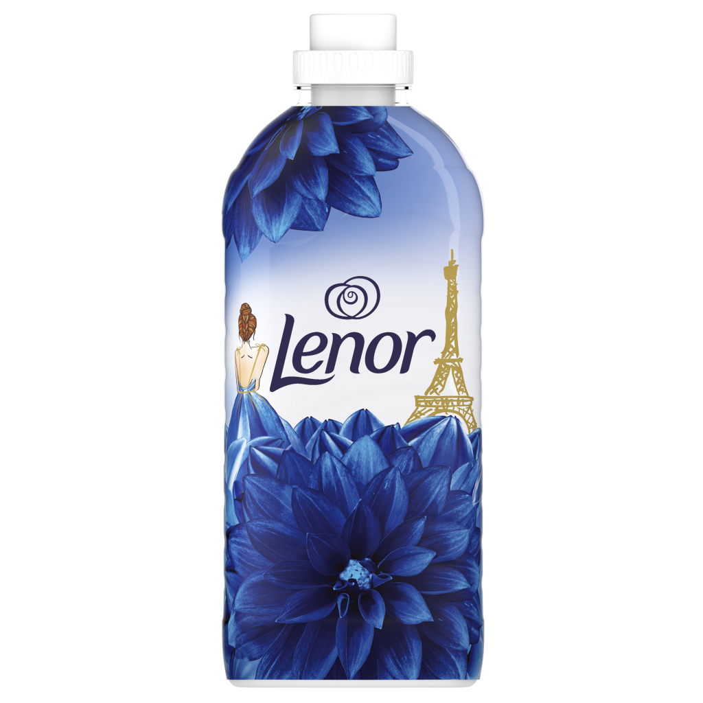 Кондиціонер для білизни Lenor Висока мода Осяйний 1200 мл (8700216162531) - зображення 1